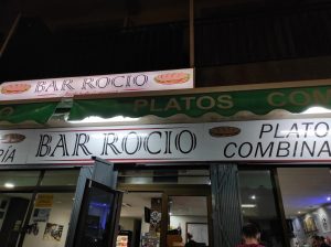 fachada bar rocio roquetas